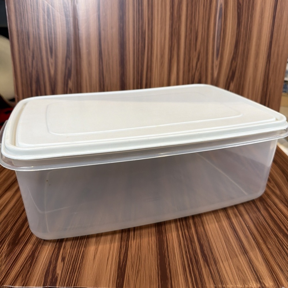 Rubbermaid Vintage 90's 33 Cup‎ #8 Servin Saver 0008 Container Almond Lid
